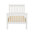 Monaco 3FT Bed High Foot End - White